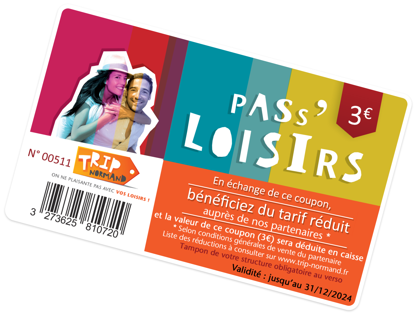 Pass Loisirs - Adhésion à Trip Normand