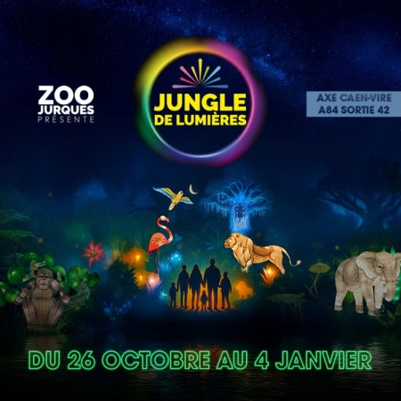Jungle de Lumières au Zoo de Jurques 
