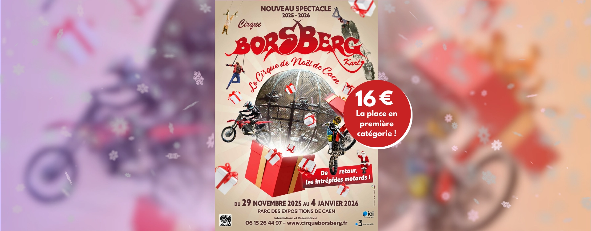 BORSBERG - Le cirque de noël de Caen