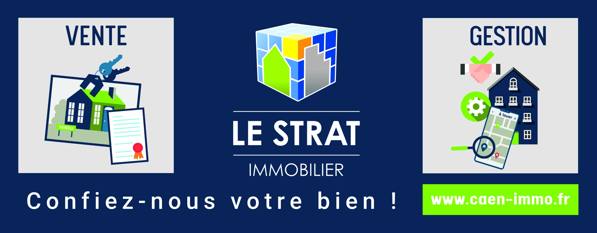 Le Srat Immobilier, votre partenaire immobilier de confiance à Caen !
