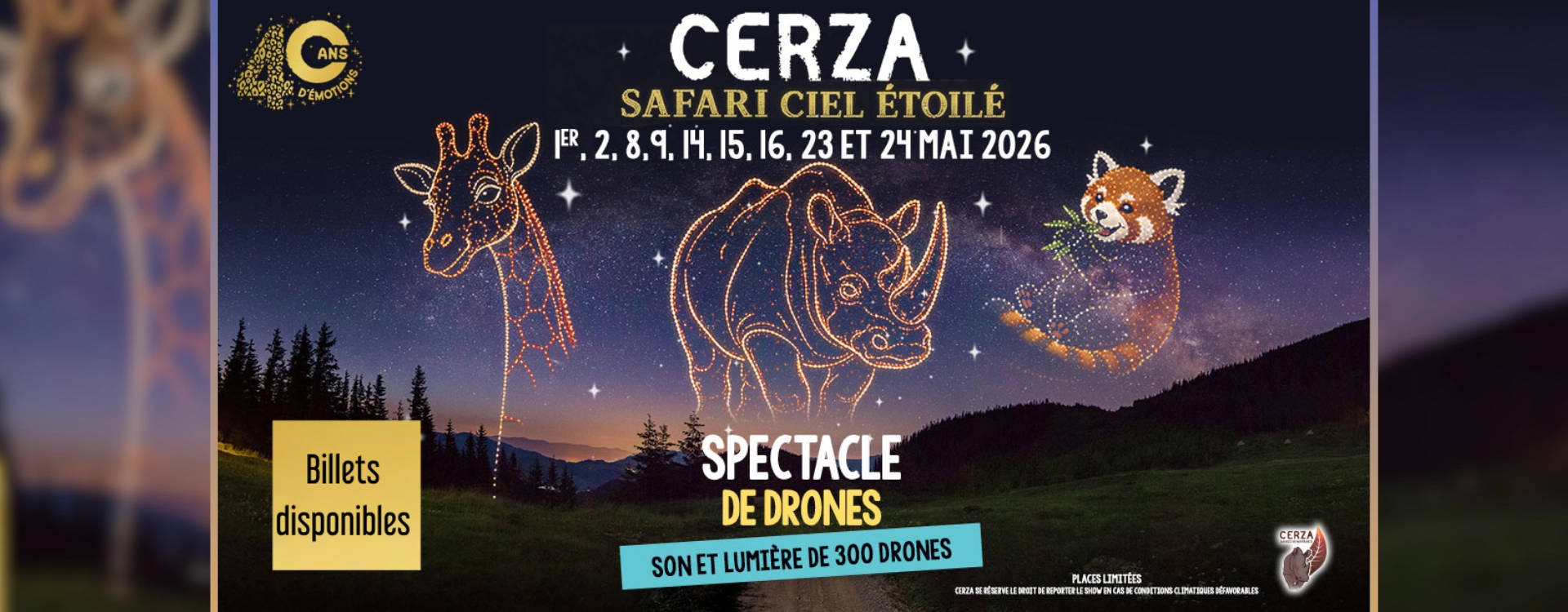 CERZA - SAFARI CIEL ETOILE