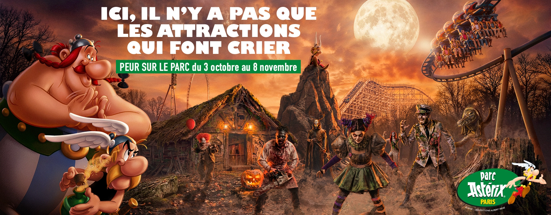 Peur sur le Parc au Parc Astérix