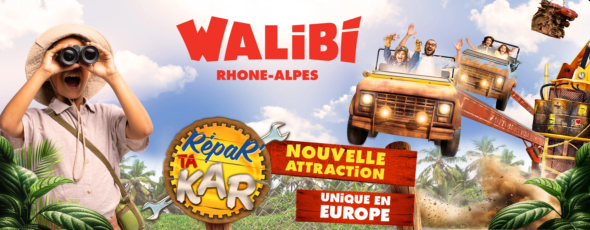 Repar'Ta Kar débarque à Walibi Rhône-Alpes