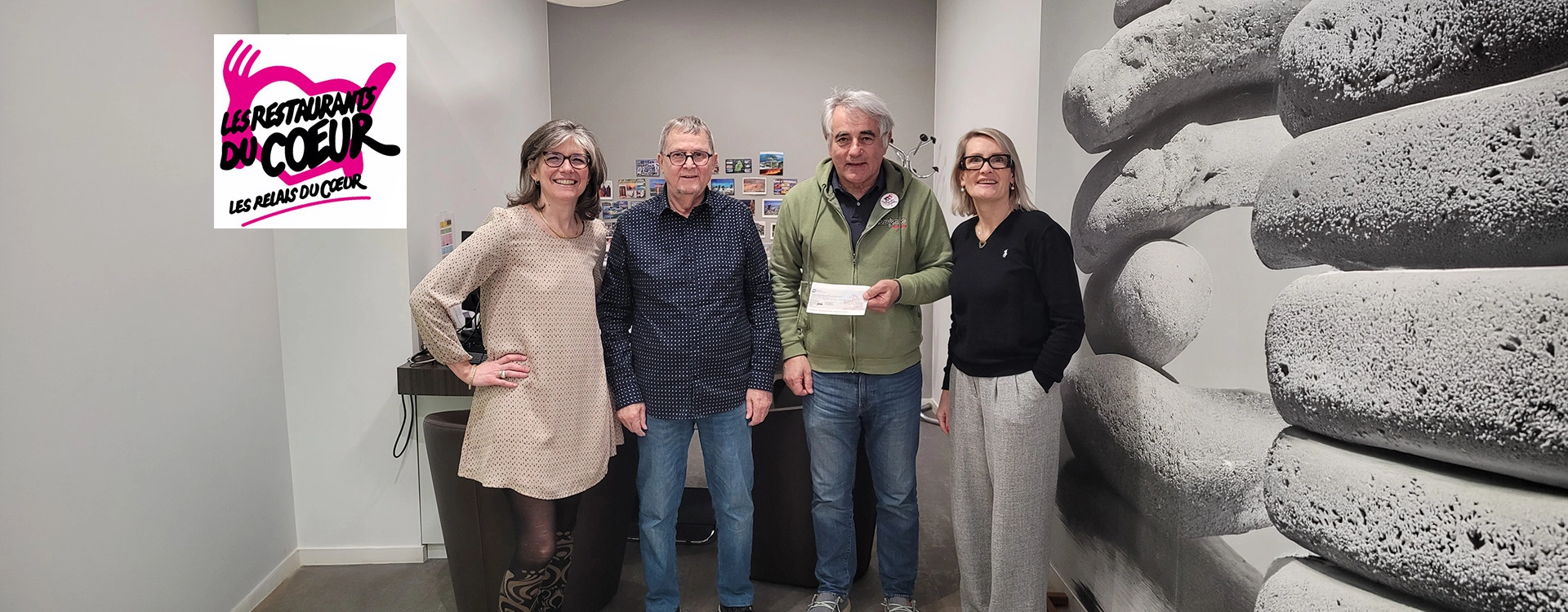 Trip Normand s’engage pour les Restos du Cœur du Calvados