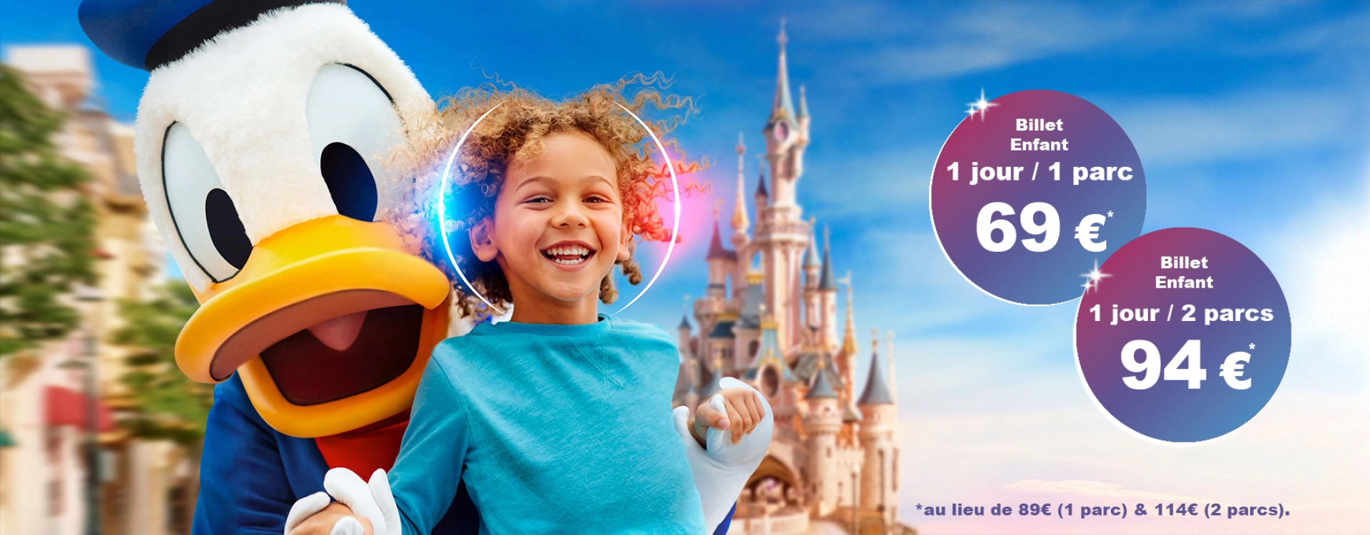 Offres spéciales Enfants DISNEYLAND PARIS