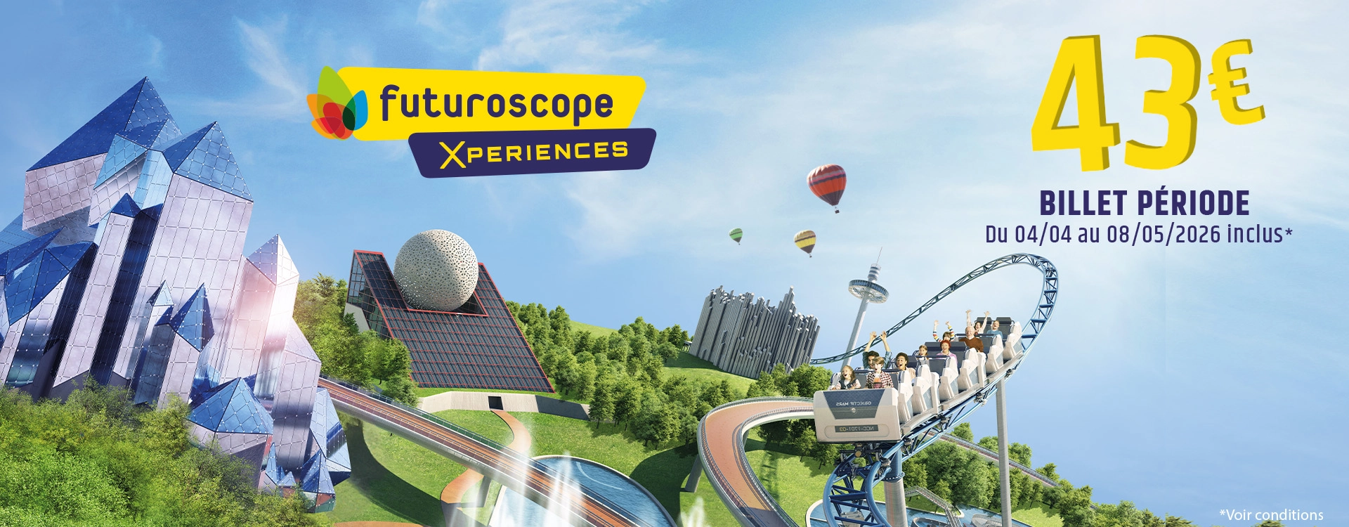 Offre période Futuroscope