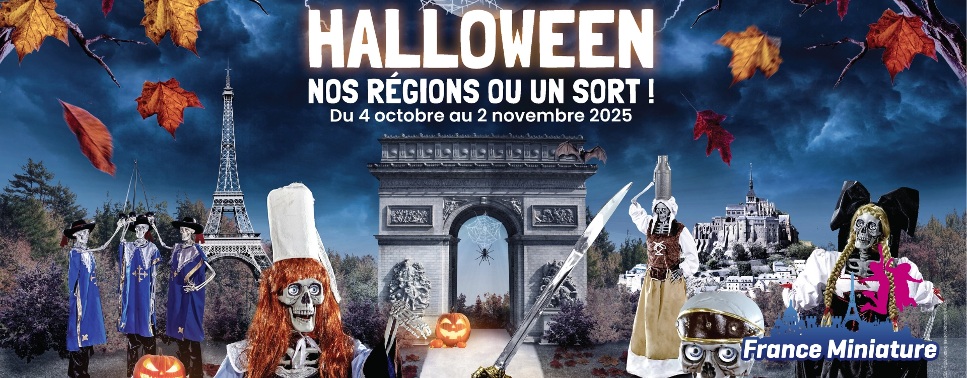 Halloween à France Miniature