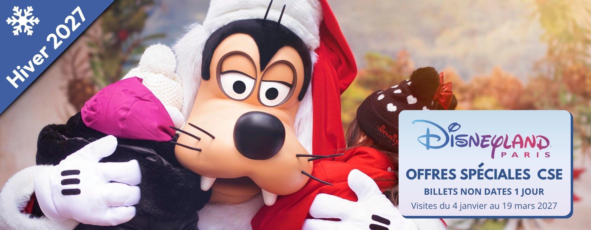 Disneyland Paris - Offres Hiver 2027