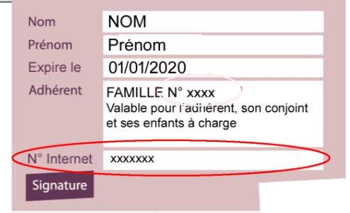 Où trouver mon numéro internet ? Où trouver mon numéro internet ?