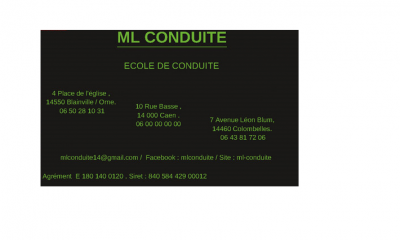 ML CONDUITE